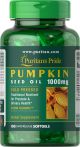 Puritan's Pride Pumpkin Seed Oil 1000mg 100 softgels 221