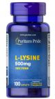 Puritan's Pride L-lysine 500 mg 100 tablets 3060