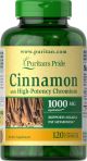 Puritan's Pride Cinnamon Complex with High Potency Chromium 1000 mg 60 Capsules 15061