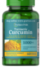 Puritan's Pride Turmeric Curcumin with Bioperine 1000 mg 60 Capsules 78826