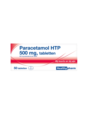 Healthypharm paracetamol 500mg 50 tablets