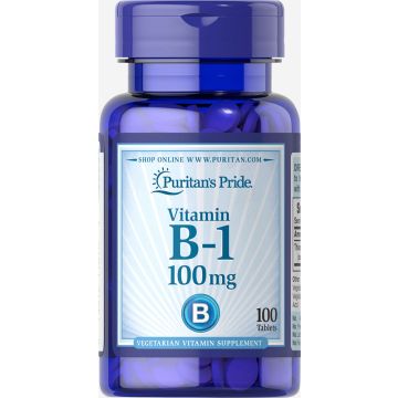Puritan's Pride Vitamin B1 100mg 100 tablets 1670
