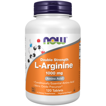 NOW L-Arginine 1000 mg 120 tablets