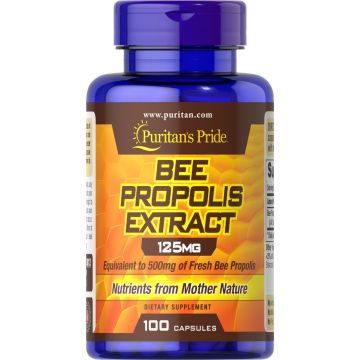 Puritan's Pride Bee Propolis 500 mg 100 capsules 3812