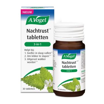 A. Vogel Night's rest tablets 3-in-1 30 pieces