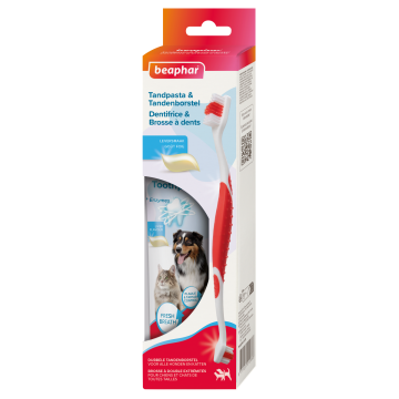 Beaphar Toothpaste + Toothbrush Combipack