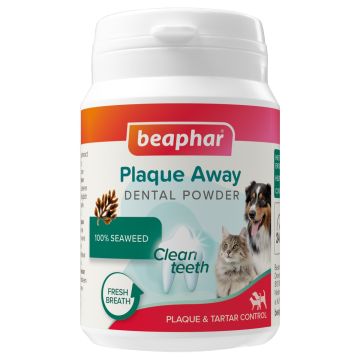 Beaphar Plaque Away Dental Powder 80 g