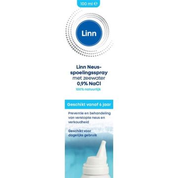 Linn Sea Water Nasal Rinse Spray 100 ml