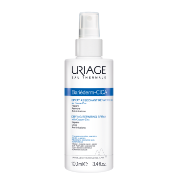 Uriage Bariéderm CICA Drying repairing spray with Copper-Zinc 100ml