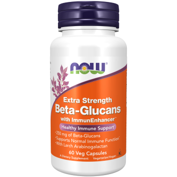 NOW Beta-Glucans 250 mg 60 capsules