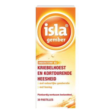Isla Ginger Pastilles 30 pieces
