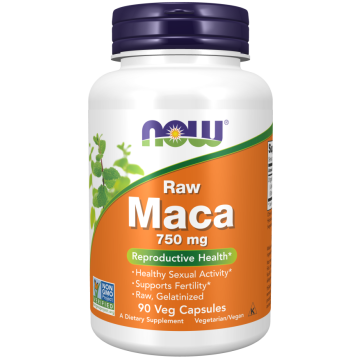 NOW Maca 750 mg  90 Veg Caps