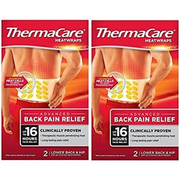 Thermacare Wärmebandagen, für den unteren Rücken, 2 Stück