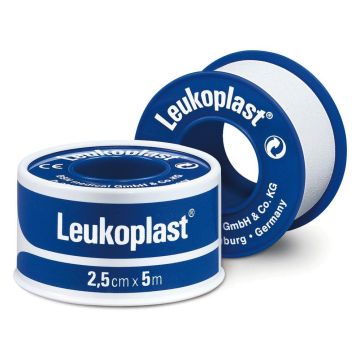 Leukoplast Waterproof Adhesive Plaster 2.5 cm x 5 m