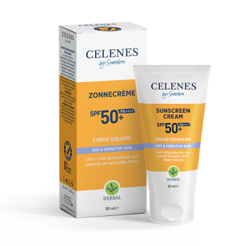 Celenes Sunscreen SPF50+ dry&sensitive skin 50 ml