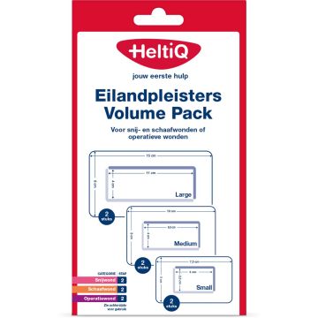 HeltiQ Island Plaster Volume Pack