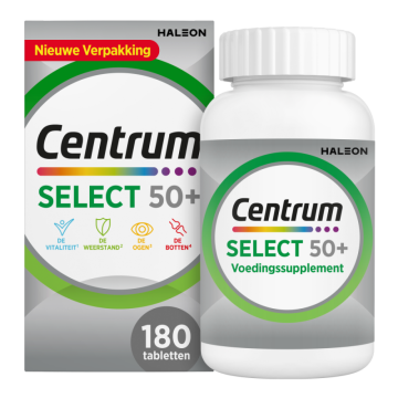 Centrum van A tot Zink Select 50+ 180 Tabletten