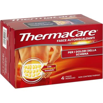 ThermaCare Rücken 4 selbstwärmende Einweg therapeutische Wärme für Rückenschmerzen, 8 Stunden konstante Wärme nl