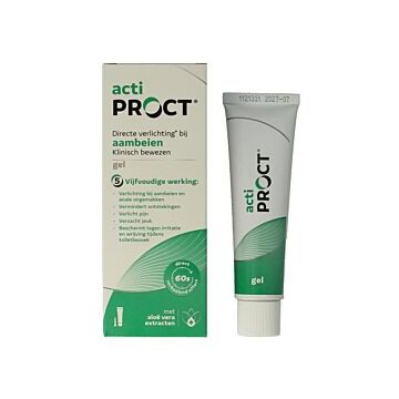 Actiproct Gel for Haemorrhoids and Itching Tube 30 g