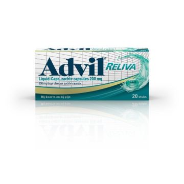 Advil Reliva 200 mg  20 Liquid-Caps (Spalt liquid)