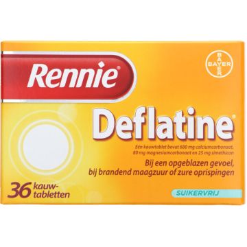 Rennie Deflatine Chewable tablet 36 pieces