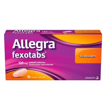 Allegra Fexotabs 120 mg 10 tablets