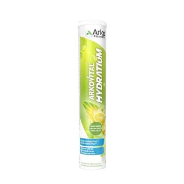 Arkopharma Arkovital Hydratium Electrolytes Lemon 24 Effervescent Tablets
