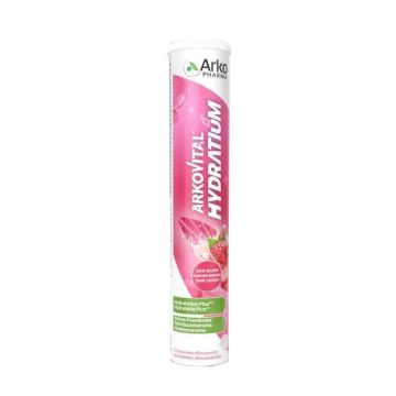 Arkopharma Arkovital Hydratium Electrolytes Raspberry 24 Effervescent Tablets