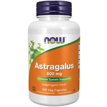 NOW Astragalus 500 mg 100 capsules