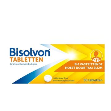 Bisolvon Cough Tablets 8 mg, 50 pcs