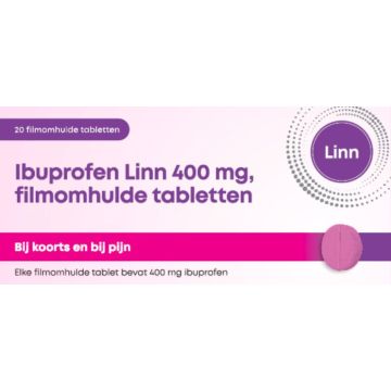 Linn Ibuprofen 400 mg 20 Film-Coated Tablets