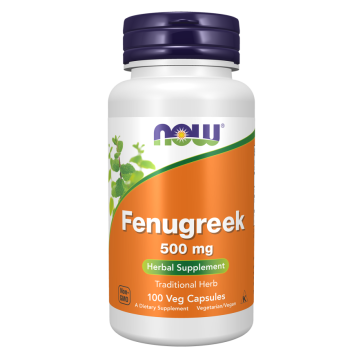 NOW Fenugreek 500 mg 100 capsules