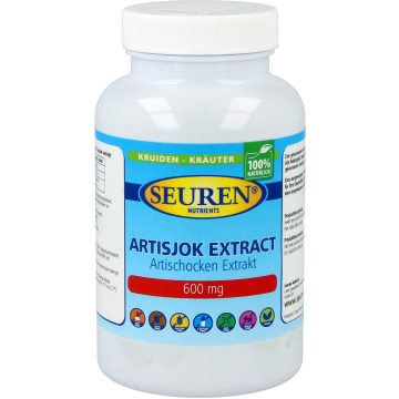 Seuren Nutrients Artisjok 750 mg Extract 100 capsules