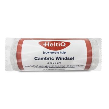 HeltiQ Cambric Bandage 4 m x 8 cm 1 pc