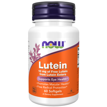NOW Lutein 10 mg 60 softgels