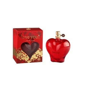 Dupe Real Time Love you in Red woman edp 100ml