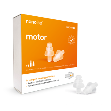 Nonoise - Motor - Earplugs - Transparent