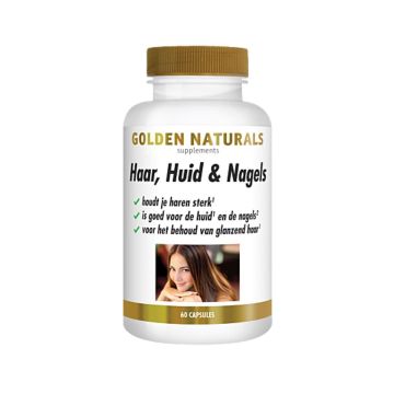 Golden Naturals Hair, Skin & Nails 60 vega caps.