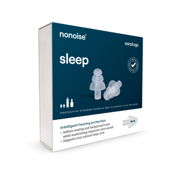 Nonoise – Sleep – Earplugs – Transparent