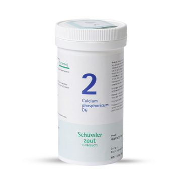 Schussler salt Pfluger nr 2 | Calcium Phosphoricum D6 | 400 Tablets | Gluten free