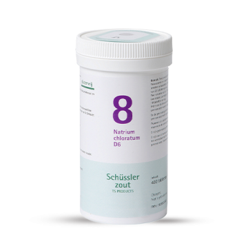 Schussler zout pfluger nr 8 Natrium Chloratum D6 400 tabletten Glutenvrij