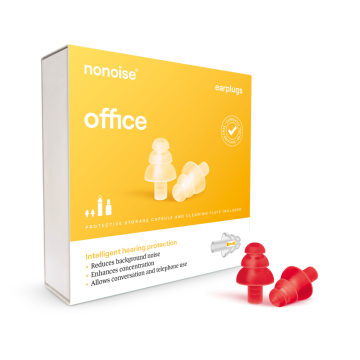Nonoise - Office - Earplugs - red