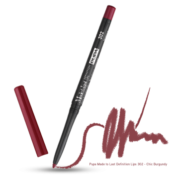 Pupa Made to Last Definition Lips 302 - Chic Burgundy