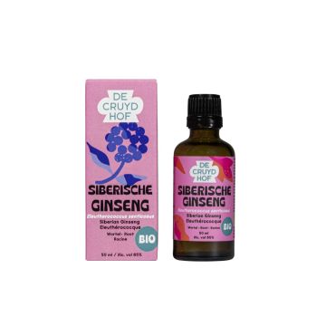 Cruydhof Siberian Ginseng BIO, 50 ml