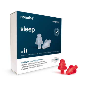 Nonoise - Sleep - Earplugs - Red