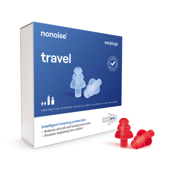 Nonoise - Travel - Earplugs - red