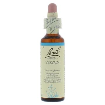 Bach Vervain / Ijzerhard 20 ml 31 Bach Vervain / Ijzerhard 20 ml 31