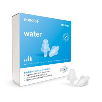 Nonoise - Water - Earplugs - Transparent