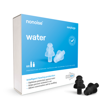 Nonoise - Water - Earplugs - black