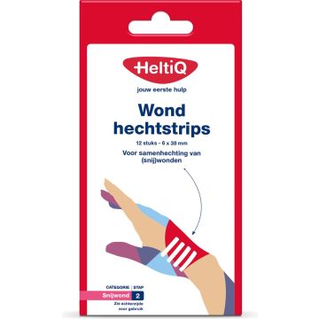 HeltiQ Wound Closure Strips 12 pcs